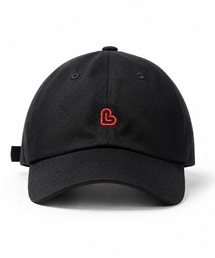 LENGAGEMENT（ランガージュマン）の「スモールハートボールキャップ [ブラック]（キャップ）」