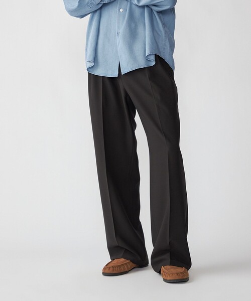 City Ambient Products（シティアンビエントプロダクツ）の「City Ambient Products: 2タック ワイド スラックス（スラックス・メンズ・グレー/ブラック/ダークグレー・SMALL/MEDIUM/LARGE）」の7枚目の写真