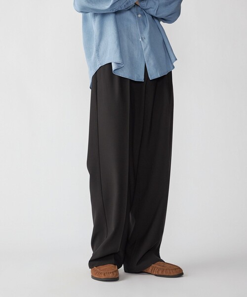 City Ambient Products（シティアンビエントプロダクツ）の「City Ambient Products: 2タック ワイド スラックス（スラックス・メンズ・グレー/ブラック/ダークグレー・SMALL/MEDIUM/LARGE）」の6枚目の写真