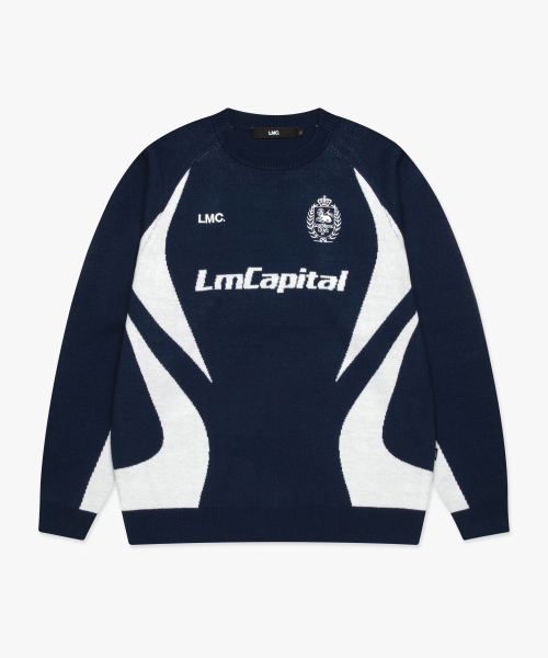 LMCの「LMCAPITAL SOCCER KNIT SWEATER navy(ニット/セーター・レディース・その他・S/M/L)」の3枚目の写真