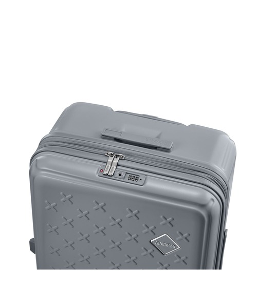 AMERICAN TOURISTER(アメリカンツーリスター)の「アメリカンツーリスター PAXTRA スピナー66 エキスパンダブル グレイ(スーツケース/キャリーバッグ・メンズ・グレー・M)」の8枚目の写真