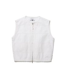 FFATS GARMENTS DYED VEST_WHITE(NG2ESUB990A)