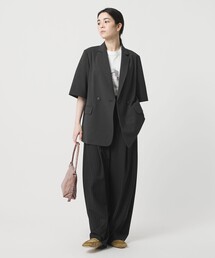 BEAUTY&YOUTH UNITED ARROWS（ビューティーアンドユースユナイテッドアローズ）の「ハーフスリーブ ジャケット 吸水速乾 防シワ ウォッシャブル（テーラードジャケット）」