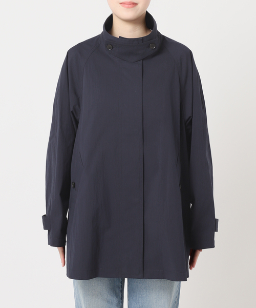 FRAMeWORK（フレームワーク）の「≪追加≫撥水テントラインコート（その他アウター・レディース・ネイビー/キャメル・36/38）」の3枚目の写真