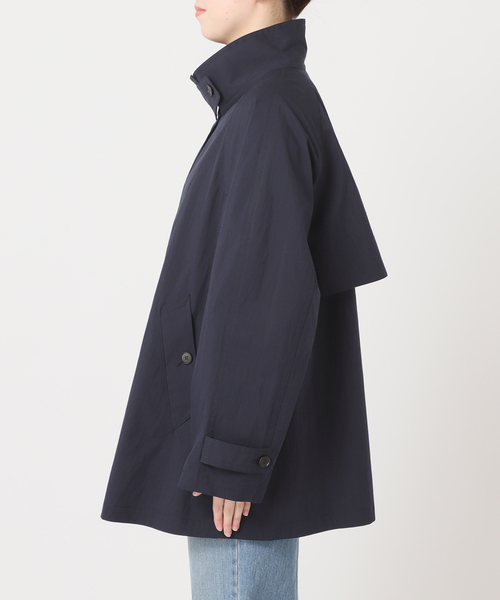 FRAMeWORK（フレームワーク）の「≪追加≫撥水テントラインコート（その他アウター・レディース・ネイビー/キャメル・36/38）」の4枚目の写真