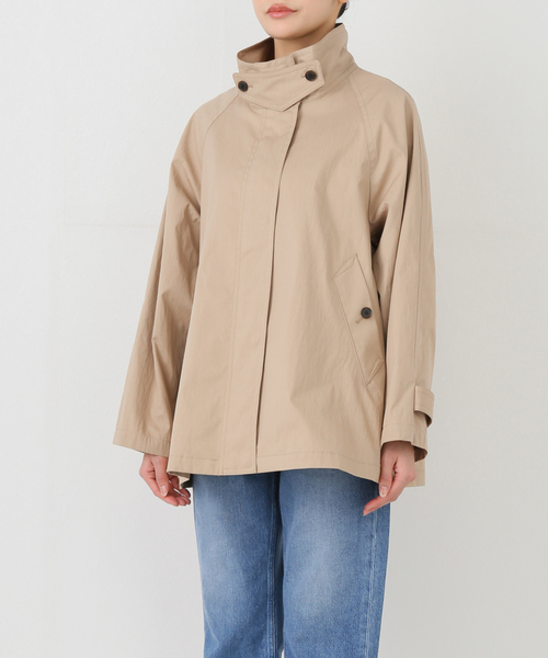 FRAMeWORK（フレームワーク）の「≪追加≫撥水テントラインコート（その他アウター・レディース・ネイビー/キャメル・36/38）」の21枚目の写真