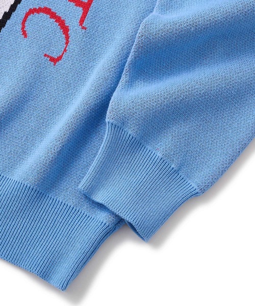 FTC（エフティーシー）の「SMOKING RABBIT SWEATER（ニット/セーター・メンズ・ホワイト/ブラック/ライトブルー・MEDIUM/LARGE/SMALL/X-LARGE）」の5枚目の写真