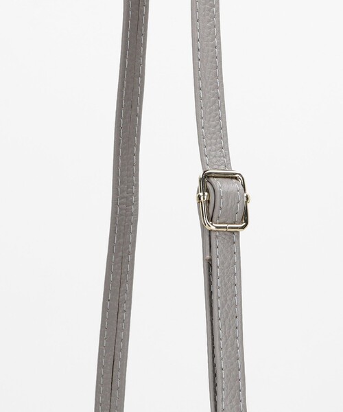 MICO COULIER（ミコクリエ）の「バイカラーレザーショルダーバッグ（ショルダーバッグ・レディース・オフホワイト/グレー・FREE）」の15枚目の写真