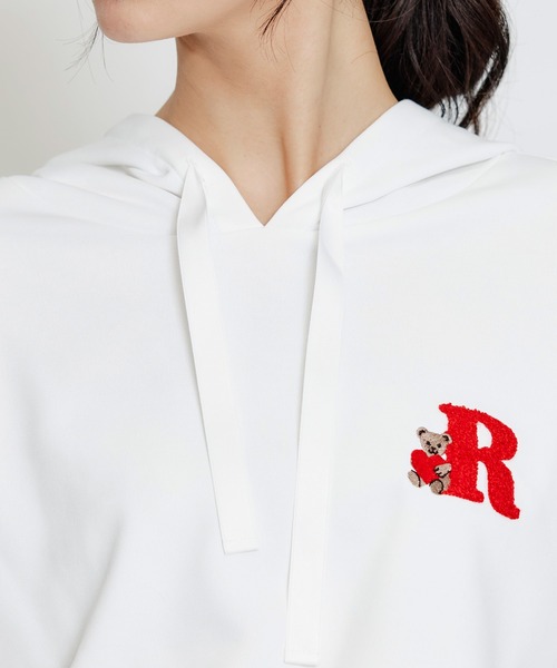 REDYAZEL(レディアゼル)の「Azelyハートショートパーカー(パーカー・レディース・グリーン/ネイビー/オフホワイト・FREE)」の20枚目の写真