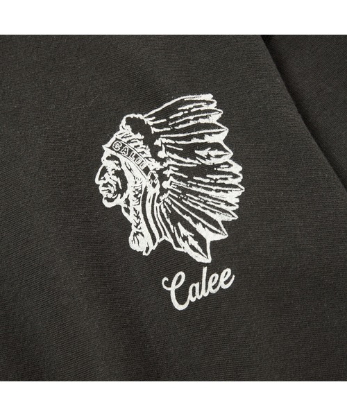 CALEE（キャリー）の「TOMPKIN’S LOOP TYPE 40’S CREWNECK SW（スウェット・メンズ・グレー/ブラック・MEDIUM/LARGE/X-LARGE）」の5枚目の写真