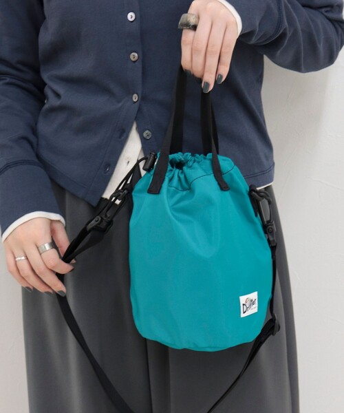 fredy emue（フレディエミュ）の「【Drifter/ドリフター】DRAWSTRING POUCH（ショルダーバッグ・レディース・ライトブルー/ブラック/ブラック系その他2/パープル・FREE）」の6枚目の写真