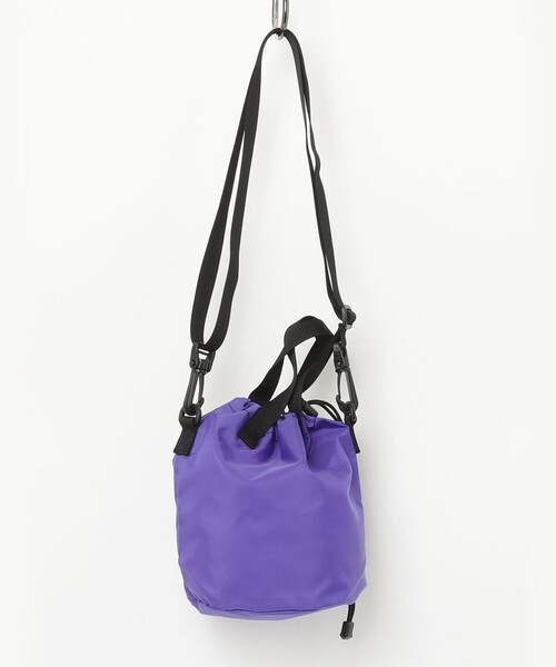 fredy emue（フレディエミュ）の「【Drifter/ドリフター】DRAWSTRING POUCH（ショルダーバッグ・レディース・ライトブルー/ブラック/ブラック系その他2/パープル・FREE）」の13枚目の写真