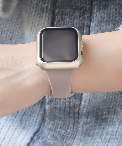 Urban Coral(アーバンコーラル)の「Apple Watch Band / アップルウォッチ くすみカラーシリコンスリムタイプバンド / Urban Coral(デジタル腕時計・レディース・ベージュ系/ベージュ系その他2/ブラウン系その他/グレー系その他/ブラック系その他2/ベージュ系その他/パープル系その他2/ホワイト系その他/ピンク系その他2/グレー系その他2/レッド系その他2/ブラウン系その他2/ホワイト系その他2/ピンク系その他/レッド系その他・40mm/44mm)」の11枚目の写真