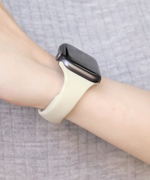 Apple Watch Band / アップルウォッチ くすみカラーシリコンスリムタイプバンド / Urban Coral