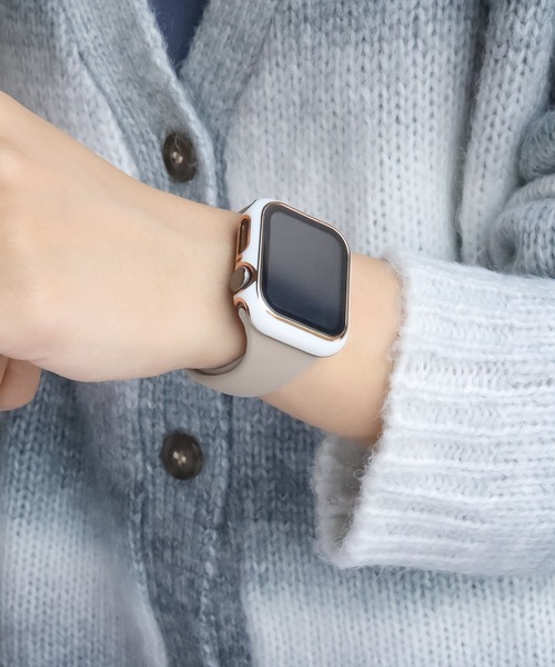 Urban Coral(アーバンコーラル)の「Apple Watch Band / アップルウォッチ くすみカラーシリコンスリムタイプバンド / Urban Coral(デジタル腕時計・レディース・ベージュ系/ベージュ系その他2/ブラウン系その他/グレー系その他/ブラック系その他2/ベージュ系その他/パープル系その他2/ホワイト系その他/ピンク系その他2/グレー系その他2/レッド系その他2/ブラウン系その他2/ホワイト系その他2/ピンク系その他/レッド系その他・40mm/44mm)」の6枚目の写真