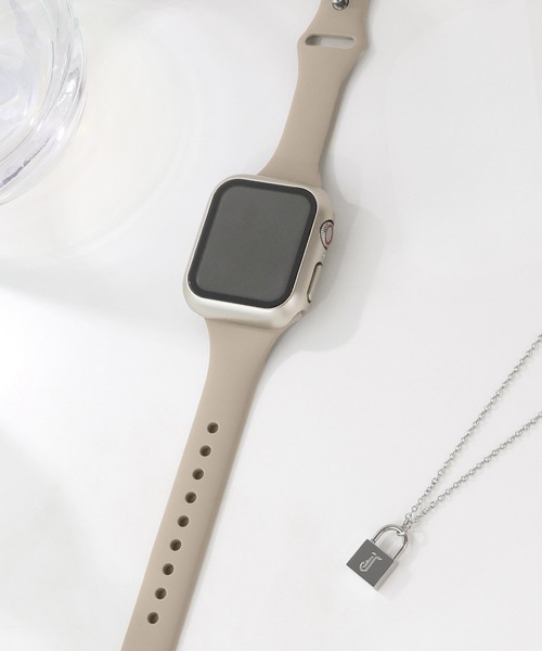 Urban Coral(アーバンコーラル)の「Apple Watch Band / アップルウォッチ くすみカラーシリコンスリムタイプバンド / Urban Coral(デジタル腕時計・レディース・ベージュ系/ベージュ系その他2/ブラウン系その他/グレー系その他/ブラック系その他2/ベージュ系その他/パープル系その他2/ホワイト系その他/ピンク系その他2/グレー系その他2/レッド系その他2/ブラウン系その他2/ホワイト系その他2/ピンク系その他/レッド系その他・40mm/44mm)」の10枚目の写真