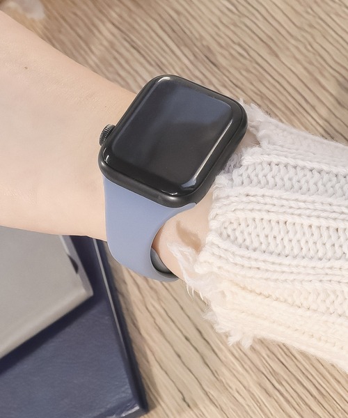 Urban Coral(アーバンコーラル)の「Apple Watch Band / アップルウォッチ くすみカラーシリコンスリムタイプバンド / Urban Coral(デジタル腕時計・レディース・ベージュ系/ベージュ系その他2/ブラウン系その他/グレー系その他/ブラック系その他2/ベージュ系その他/パープル系その他2/ホワイト系その他/ピンク系その他2/グレー系その他2/レッド系その他2/ブラウン系その他2/ホワイト系その他2/ピンク系その他/レッド系その他・40mm/44mm)」の12枚目の写真