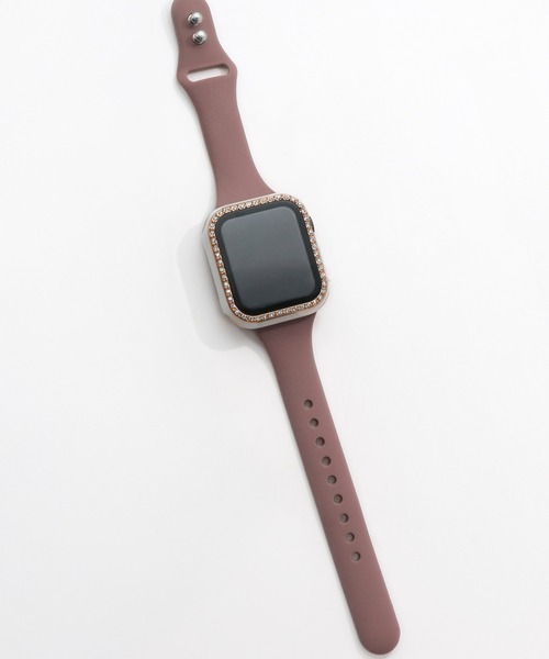 Urban Coral(アーバンコーラル)の「Apple Watch Band / アップルウォッチ くすみカラーシリコンスリムタイプバンド / Urban Coral(デジタル腕時計・レディース・ベージュ系/ベージュ系その他2/ブラウン系その他/グレー系その他/ブラック系その他2/ベージュ系その他/パープル系その他2/ホワイト系その他/ピンク系その他2/グレー系その他2/レッド系その他2/ブラウン系その他2/ホワイト系その他2/ピンク系その他/レッド系その他・40mm/44mm)」の15枚目の写真