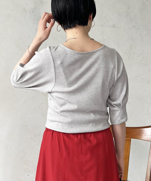 un dix cors(アンディコール)の「2WAYコンパクトプルオーバー(Tシャツ/カットソー・レディース・オフホワイト・FREE)」の17枚目の写真