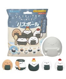 COSME DELi（コスメデリ）の「FizzBuddy なんでもいきもの バスボール のりおにぎり (単品)（入浴剤・バスケア）」
