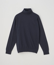 JOHN SMEDLEY（ジョンスメドレー）の「タートルネック長袖コットンニットプルオーバー（ニット/セーター）」
