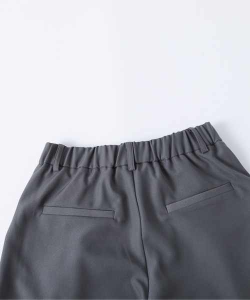 AMELY(エミリー)の「クロスタック ワイドパンツ(スラックス・レディース・グレー/ブラウン/ベージュ/ブラック・L/M)」の20枚目の写真