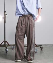 セール】《UNISEX》Crush Sweat Prime-Wide Pin tuck Easy Pants
