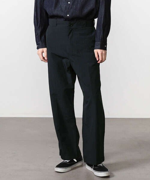 DANTON（ダントン）の「DANTON | ナイロンタッサー ワイドパンツ MEN（その他パンツ・メンズ・ブルー/ネイビー・38/40）」の14枚目の写真