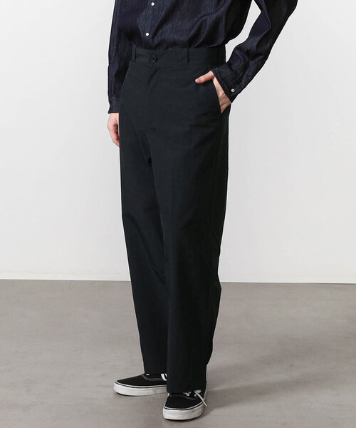 DANTON（ダントン）の「DANTON | ナイロンタッサー ワイドパンツ MEN（その他パンツ・メンズ・ブルー/ネイビー・38/40）」の15枚目の写真