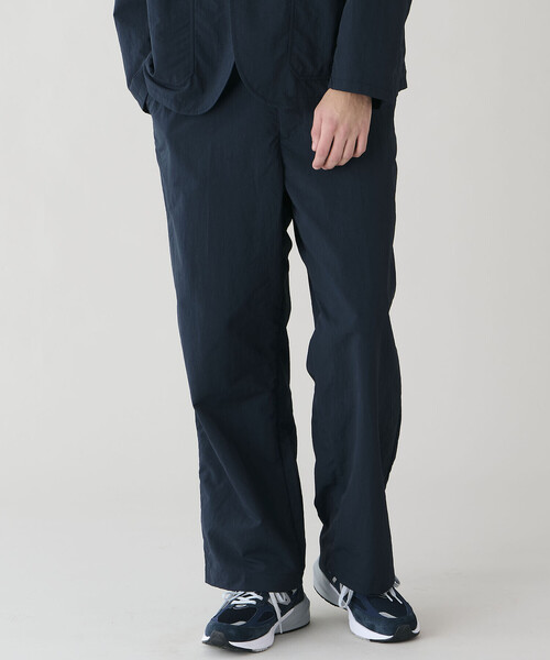 DANTON（ダントン）の「DANTON | ナイロンタッサー ワイドパンツ MEN（その他パンツ・メンズ・ブルー/ネイビー・38/40）」の17枚目の写真