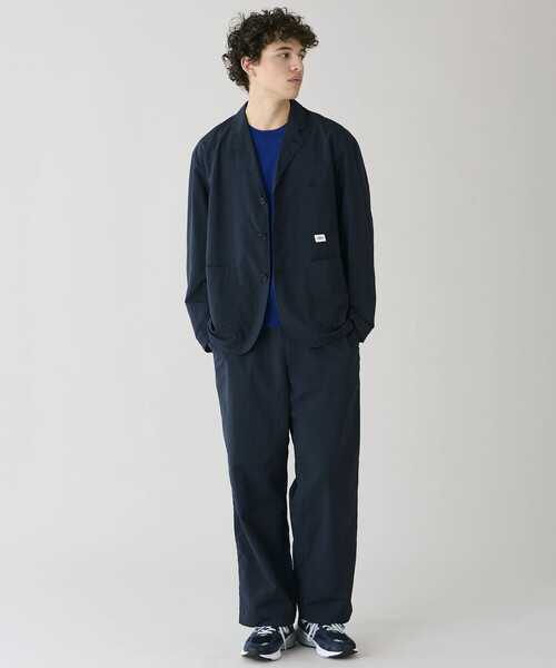 DANTON（ダントン）の「DANTON | ナイロンタッサー ワイドパンツ MEN（その他パンツ・メンズ・ブルー/ネイビー・38/40）」の19枚目の写真
