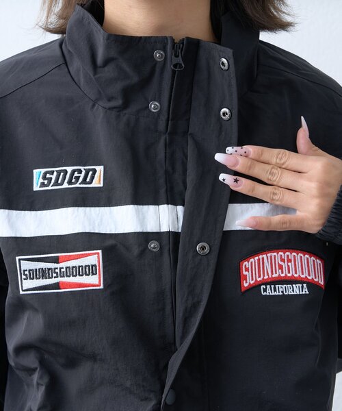 SOUNDSGOOOOD（サウンズグッド）の「【SOUNDS GOOOOD】レーシングジャケット（ブルゾン・メンズ・ブラック/ブラウン・ONE SIZE）」の17枚目の写真