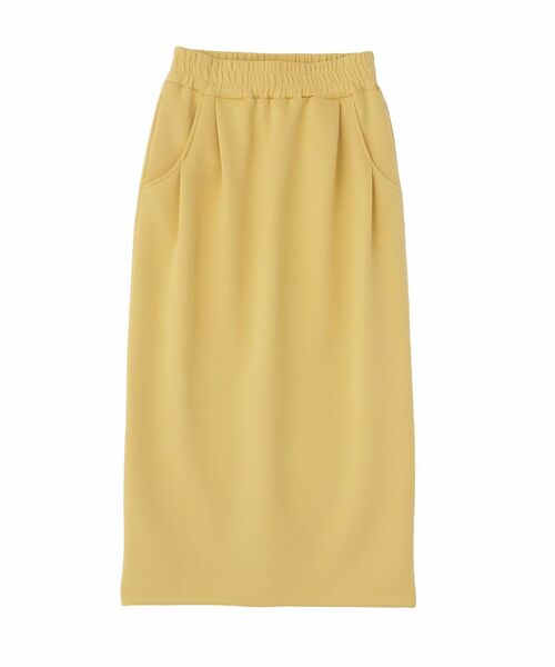 Green　Parks（グリーンパークス）の「ウエストタックIラインカットスカート（スカート・レディース・イエロー/ライトベージュ/ブラック/杢グレー・FREE）」の20枚目の写真