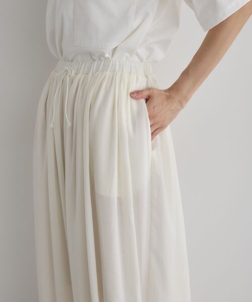 GARAGE OF GOOD CLOTHING（ガレージオブグッドクロージング）の「バルーンギャザーロングパンツ（その他パンツ・レディース・ネイビー/ブラック/オフホワイト・FREE）」の20枚目の写真