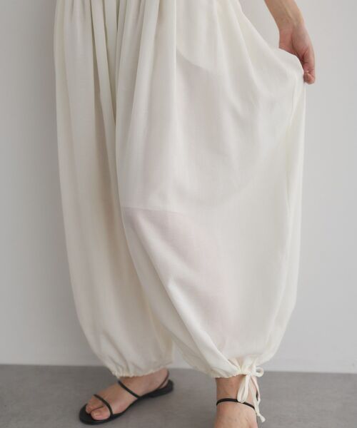 GARAGE OF GOOD CLOTHING（ガレージオブグッドクロージング）の「バルーンギャザーロングパンツ（その他パンツ・レディース・ネイビー/ブラック/オフホワイト・FREE）」の22枚目の写真