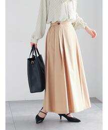 Te chichi（テチチ）の「タイプライタータックフレアスカート（スカート）」