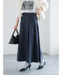 Te chichi（テチチ）の「タイプライタータックフレアスカート（スカート）」