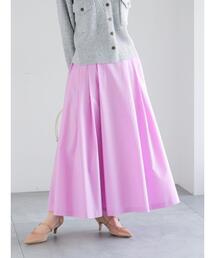 Te chichi（テチチ）の「タイプライタータックフレアスカート（スカート）」