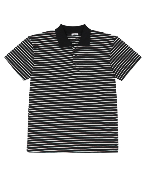 PROCESS(プロセス)の「Stripe PK Short-Sleeve - Black(Tシャツ/カットソー・メンズ・ブラック・FREE)」の5枚目の写真