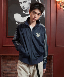 AREUBAN（アルバン）の「スカルシグネチャートラックジャージ_アーバンブルー（ナイロンジャケット）」