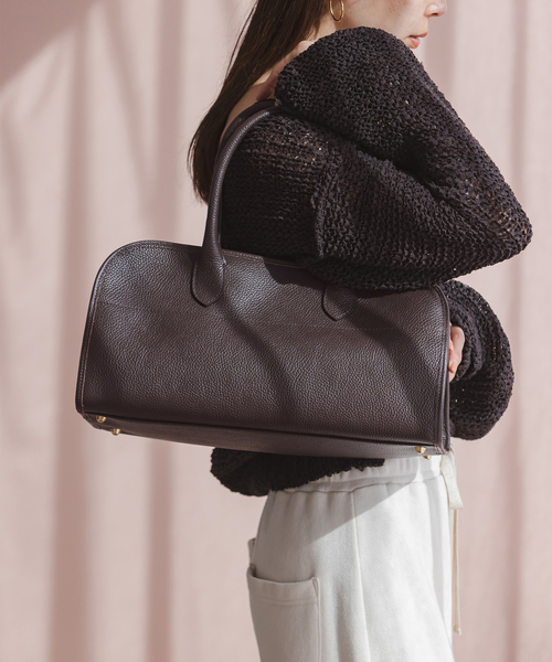 AULENTTI（オウレンティ）の「AULENTTI/オウレンティ レザートートバッグ（トートバッグ・レディース・ブラウン/ベージュ・FREE）」の20枚目の写真