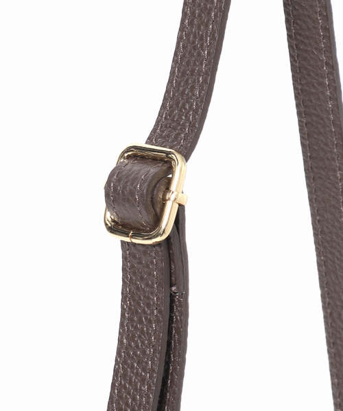 AULENTTI（オウレンティ）の「AULENTTI/オウレンティ レザートートバッグ（トートバッグ・レディース・ブラウン/ベージュ・FREE）」の8枚目の写真