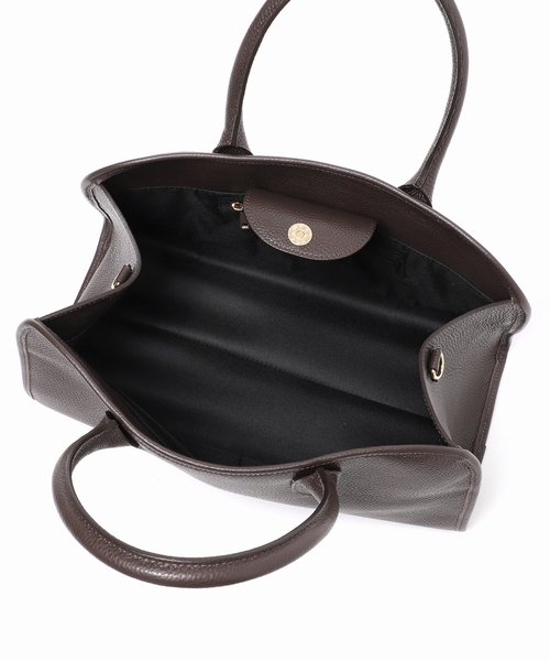 AULENTTI（オウレンティ）の「AULENTTI/オウレンティ レザートートバッグ（トートバッグ・レディース・ブラウン/ベージュ・FREE）」の10枚目の写真