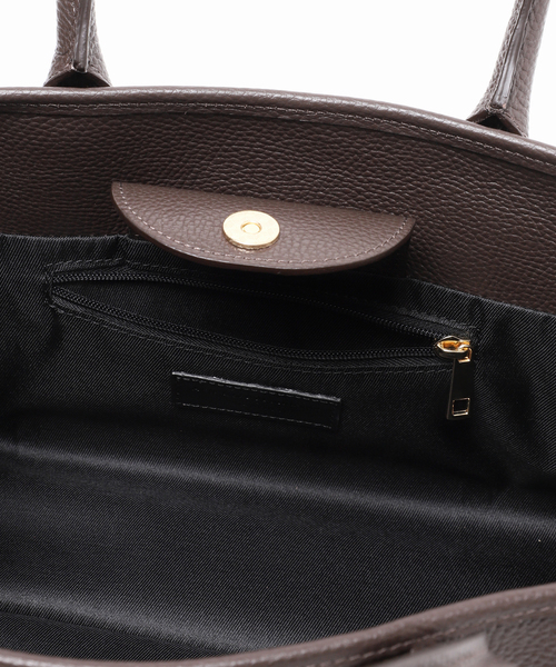 AULENTTI（オウレンティ）の「AULENTTI/オウレンティ レザートートバッグ（トートバッグ・レディース・ブラウン/ベージュ・FREE）」の11枚目の写真