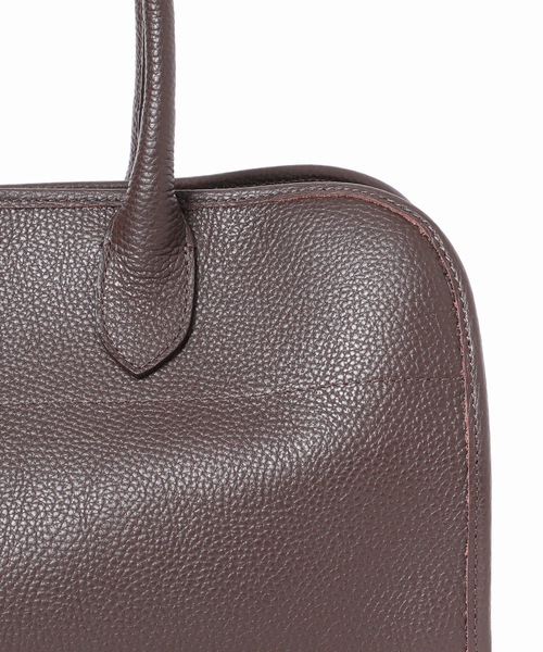 AULENTTI（オウレンティ）の「AULENTTI/オウレンティ レザートートバッグ（トートバッグ・レディース・ブラウン/ベージュ・FREE）」の3枚目の写真