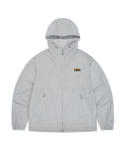 Wacky WiLLy(ワッキーウィリー)の「ベーシックウィンドブレーカーライトグレー(ナイロンジャケット・レディース・その他・SMALL/MEDIUM/LARGE/X-LARGE)」の3枚目の写真