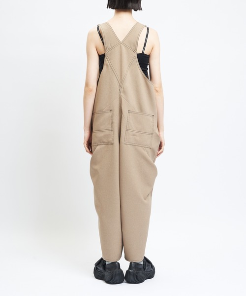 gomme(ゴム)の「ドレープサロペット(その他パンツ・レディース・ブラック/ベージュ・MEDIUM)」の13枚目の写真