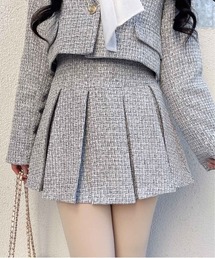 INGNI | ツイードプリーツスカパン(セットアップ対応)(スカート)