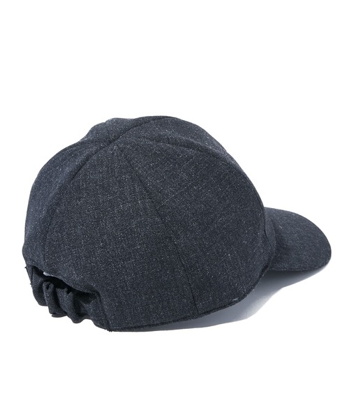 IRIS47（イリスフォーセブン）の「【IRIS 47】tropic wool cap/トロピック ウール キャップ（キャップ・レディース・ベージュ/ブラック・FREE）」の5枚目の写真