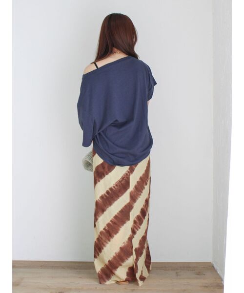 Ungrid(アングリッド)の「タイダイアイラインスカート(スカート・レディース・ブラウン/ブルー・FREE)」の22枚目の写真